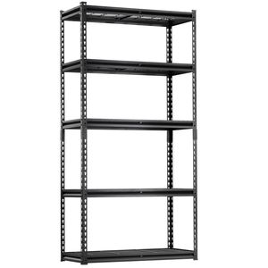 Scaffalature Industriali in Metallo a 5 Ripiani per Carichi Pesanti da 900 kg, 40 cm P x 90 cm L x 180 cm H, Regolabili per Garage - Product Image 6