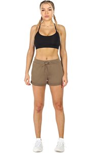 Shorts de sport pour femmes de qualité supérieure, shorts de course en coton, logo personnalisé OEM - Product Image 3