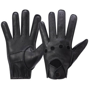 Leather Winter <b>Driving</b> <b>Gloves</b> Classic Style Fully Finger Customized Color Logo High Quality Lightweight Unisex OEM Custom - Product Image 1