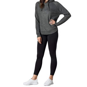 บริการขายส่ง OEM เสื้อฮู้ดดี้ผู้หญิงผ้าฝ้าย 100% สไตล์สตรีทแวร์ ไซส์พลัส พร้อมบริการสกรีนและปักโลโก้ตามแบบ - Product Image 2