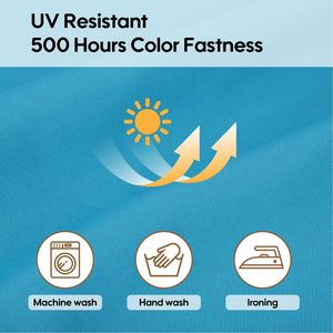 Cuscini di ricambio per mobili da esterno blu cielo - Product Image 6