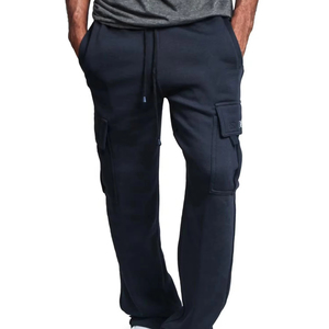 Newest Solid Colors outdoor activities Bulk Order Men's Pants & <b>Trousers</b> Modern Design Ideal for Winter Fleece <b>Trousers</b> Men - Product Image 6