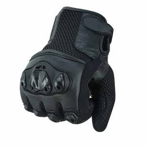 Gants de moto tactiques à doigts entiers avec protection rigide des articulations, paume renforcée et fermeture au poignet pour hommes, activités de plein air - Product Image 6