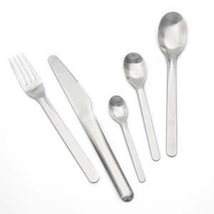 Ensemble de couverts de luxe en acier inoxydable pour la salle à manger |   Vaisselle polie miroir pour les hôtels de haute couture et les événements de mariage - Product Image 1