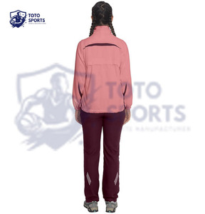 Best Supplier Breathable Comfortable Slim Top Trendy New Arrival Lightweight Custom Design Logo Casual Wear <b>Women</b> Tracksuit Set - Product Image 2