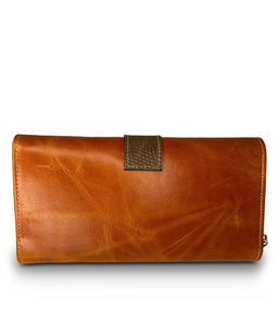 Fashionable Women Multifunctional Long Triple Fold Flip Wallets Genuine Leather Purse <b>Ladies</b> <b>Card</b> <b>Holder</b> Cash Envelope Wallet - Product Image 3