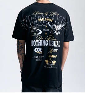 Camiseta de Manga Larga para Hombre, Estilo Moderno, Color Sólido, 100% Poliéster, Rosa Marino, Cuello Alto, Personalizable, Unisex - Product Image 4
