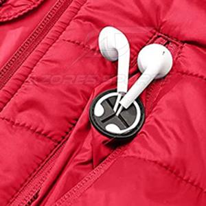 Modern Men Puffer <b>Jacket</b> Quilted Warm Breathable Outerwear Lightweight Winter Fashion Zip up Front Logo Comfortable Street Style - Product Image 5