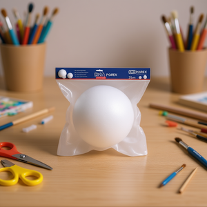 Palline in Polifoam POREX da 25CM per Artigianato - Product Image 3