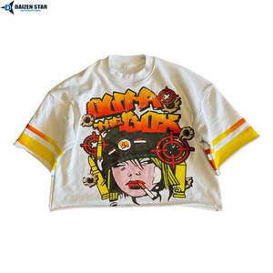 T-shirts personnalisés pour hommes à manches courtes, vente en gros, 100% coton/polyester, coupe ample, couleur unie, décontracté, écologique, respirant, OEM - Product Image 6