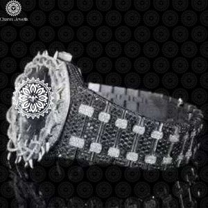 Reloj de Lujo Charm_Jewells para Mujer con Cristales K9, Esfera Redonda, Cierre de Mariposa, 30mm, Estilo Joyería de Moda - Product Image 2
