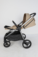 Poussette bébé pliable à une main avec nacelle rigide, nouvelle poussette de luxe légère avec absorption des chocs, système de voyage OEM