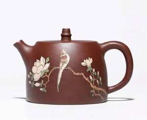 Théière en argile violette Zisha Yixing de haute qualité, portable, faite à la main, de style chinois, pour le thé Kung Fu - Product Image 4