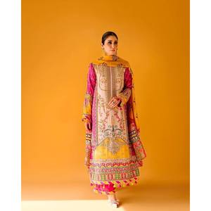 Top y parte inferior de fiesta para mujer de diseñador con Conjunto elegante Dupatta - Product Image 3
