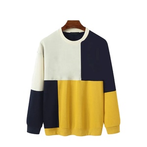 New Top Wholesale Price Men Sweatshirt Custom Blank Crew neck Cotton <b>Blended</b> Men Sweatshirt Oversize Sweatshirts For Men - Product Image 1