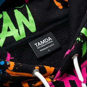 Ensemble 2 pièces personnalisé : sweat à capuche oversize et short en molleton – Survêtement en polaire |   Ensemble de survêtement à capuche deux pièces - Product Image 6