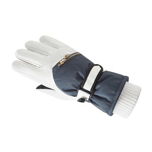 Gants de ski d'hiver avec sangle de poignet, gants de football de sécurité pour sports de plein air en cuir - Product Image 5