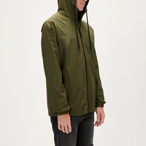 Outdoor Hiking Wear Zipper <b>Rain</b> Jacket Multi Panel <b>Men's</b> Hooded Windbreaker Jackets <b>Coats</b> Waterproof Outerwear Jacket <b>Men</b> - Product Image 3