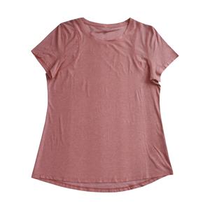 Venta al por mayor 100% poliéster mujer camiseta logotipo personalizado impresión Casual lujo estilo de gran tamaño más tamaño liso manga corta Camiseta - Product Image 6