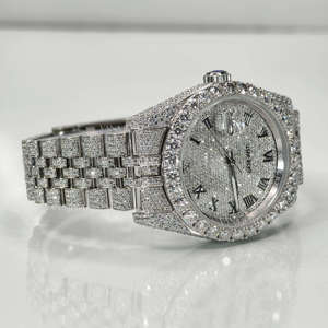 Lujo personalizado Iced Out VVS Moissanite Diamond Watch Hip Hop reloj mecánico automático para hombres regalo de negocios - Product Image 2