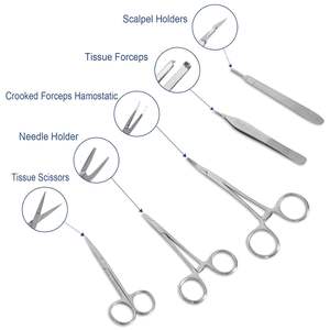 Kit de sutura para estudiantes de medicina, kit de sutura quirúrgica al por mayor, herramientas quirúrgicas para estudiantes, proveedores de Grip Surgical - Product Image 2