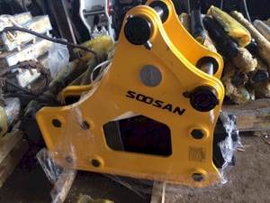 Martillo hidráulico de bajo ruido Soosan SB50 para excavadora de 11-16 toneladas - Product Image 3