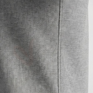Polo en coton gris à manches courtes pour homme, décontracté, respirant, coupe classique, design tricoté uni - Product Image 5