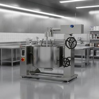 Chaudière à vapeur rotative à induction Amicook 380V/440V, modèle pour pâtes, innovation pour cuisine, équipement de restauration à induction, automatique