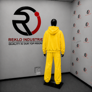 <b>Yellow</b> Money Bag Logo Tracksuit Men Premium Pullover <b>Hoodie</b> And Jogger Pants Set Casual Streetwear Athletic Sportswear - Product Image 4