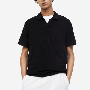 Oversized Regular Sleeve Stand <b>Collar</b> Windproof Polyester/Cotton Men <b>T</b> <b>Shirts</b> Wholesale Low Price Street Wear - Product Image 4