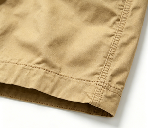 High-quality Khaki Multi-Pocket Cotton Cargo Shorts With <b>Matching</b> Belt Casual Workwear Men's Outdoor Daily Shorts - Product Image 4