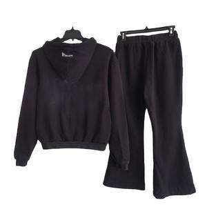 Nouveau survêtement décontracté pour homme 100% coton French Terry, coupe oversize, effet délavé soleil, impression sérigraphiée personnalisée - Product Image 6