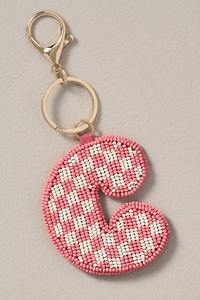 Porte-clés et breloque de sac en perles brodées motif fleur mignonne, pendentif pour voiture, cadeau pour femme, artisanat en perles de rocaille, broderie florale par glowin fashion - Product Image 4