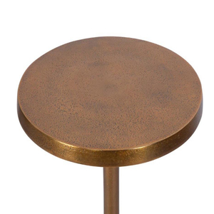 <b>Black</b> Aluminum Drink Accent <b>Table</b> for Small Spaces for Living Room <b>side</b> drink Pedestal Drink <b>Tables</b> - Product Image 5