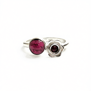 Fine <b>Garnet</b> <b>Ring</b> 3.2 Grams Weight - Product Image 2