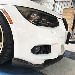 Nouveau pare-chocs avant en fibre de carbone style HM à visser pour BMW Série 3 E92 E93 LCI Coupé Cabriolet 2011-13 avec pack M-Tech uniquement - Product Image 4