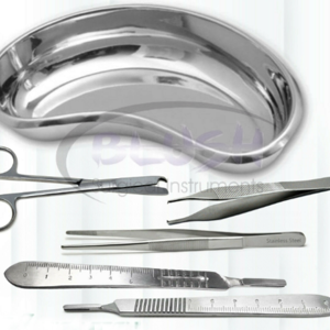 CE Certified Customizable Set of 13 Pieces Basic Minor Surgery Kit Stainless Steel Manual Surgical Instruments By <b>Blush</b> Surgical - Product Image 4
