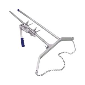 Tegra Surgical Durable Stainless Steel Calf Puller Large Animal OB Handle 60" Chain CE ISO Approved Reusable Veterinary Tools - Product Image 2