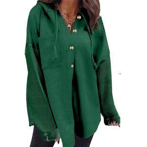 Sudadera con capucha para mujer, personalizada, 100% algodón piqué, 220 GSM, manga corta, color liso, con bordado en el pecho, proveedor informal de Bangladesh - Product Image 3