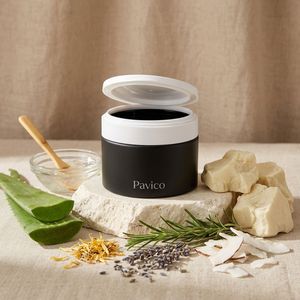 Tarro Redondo de Algodón PP PET de 200ml, 250ml, 300ml con Tapa Abatible Negra/Marrón para Discos de Algodón y Cremas - Fabricación OEM/ODM en Vietnam - Product Image 4