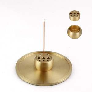 Luxury Religious Eco-friendly Metal <b>Incense</b> <b>Burner</b> for Oud Wood Home Fragrance in Villas Hotels & Traditional Interior Styling - Product Image 5