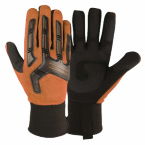 ถุงมือช่างอมาราหนังสังเคราะห์คุณภาพสูง ป้องกันแรงกระแทก สำหรับงานอุตสาหกรรม เสริมความแข็งแรงเพื่อการปกป้องมือสูงสุด - Product Image 3