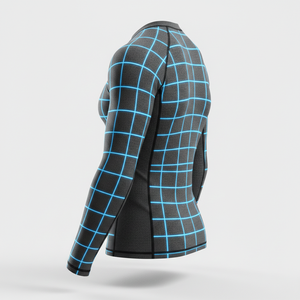 Unisex Long Sleeve Rash Guard Quick Dry Swim Shirt Compression Fit <b>Surf</b> Top Protective Activewear for Surfing Diving and Fitness - Product Image 3