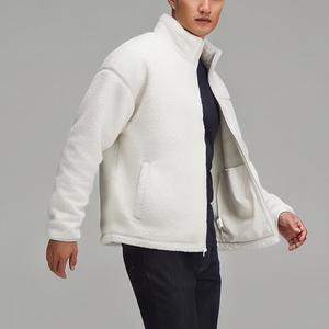 Fashionable <b>Sherpa</b> <b>Fleece</b> Jackets Men Casual Wear Stand Collar Chest Pocket <b>Sherpa</b> <b>Fleece</b> Jacket Mens Winter Style <b>Sherpa</b> Jacket - Product Image 3