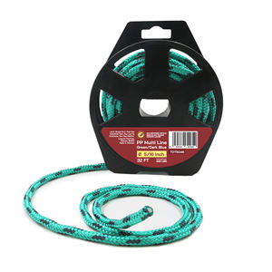 เชือกโพรพิลีนถักหลากสี (สีแดงสีน้ำเงินสีเขียว) สำหรับใช้ในร่มและกลางแจ้งชุด3ชิ้นผลิตในเวียดนาม - Product Image 4