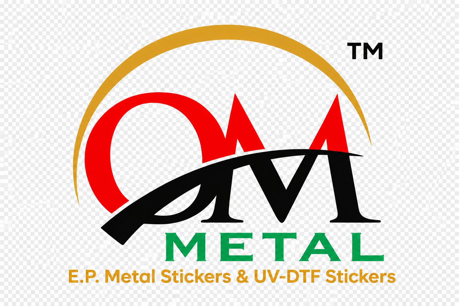 OM METAL logo