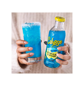 Limonade Calypso Ocean Blue en bouteille de verre 473 ml - Offre B2B exclusive pour l'exportation et les magasins de boissons spécialisées - Product Image 2