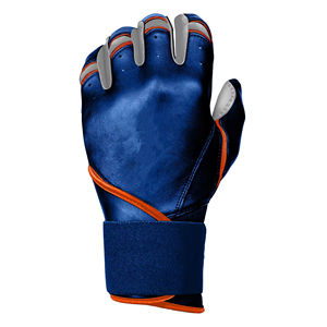 <b>Long</b> Cuff Baseball Batting Gloves Customized Logo Goatskin Leather Unisex Adult and Youth Baseball Softball Batting Gloves - Product Image 2