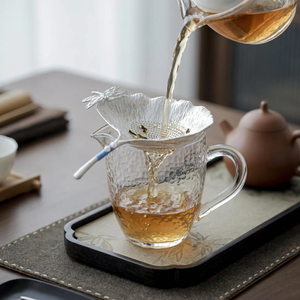 Handmade Brass Made Kitchen Food Sieve <b>Tea</b> <b>Infuser</b> with Metal Handle Silver Color Multifunctional Large Selling Strainer Supply - Product Image 2