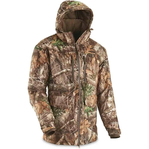 Wholesale OEM High Quality Vintage Winter Unisex Plus Size Soft <b>Shell</b> Camouflage Print Hunting Jacket Polyester Windproof - Product Image 2